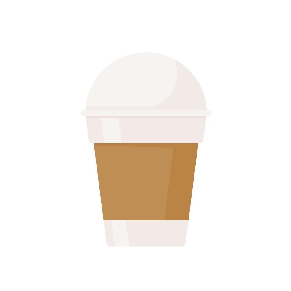 Hot coffee mug vector. Popular drink menu in the cafe For drinking to wake up in the morning vector