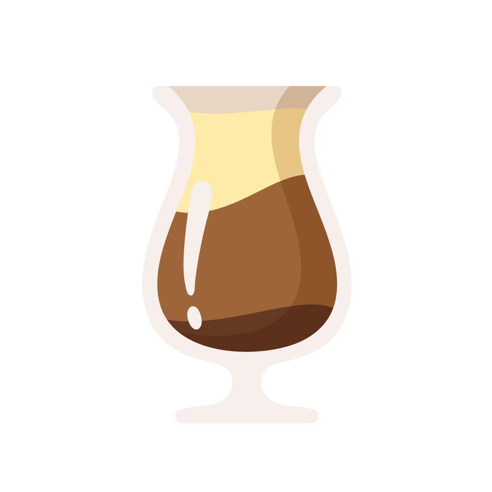 Hot coffee mug vector. Popular drink menu in the cafe For drinking to wake up in the morning vector