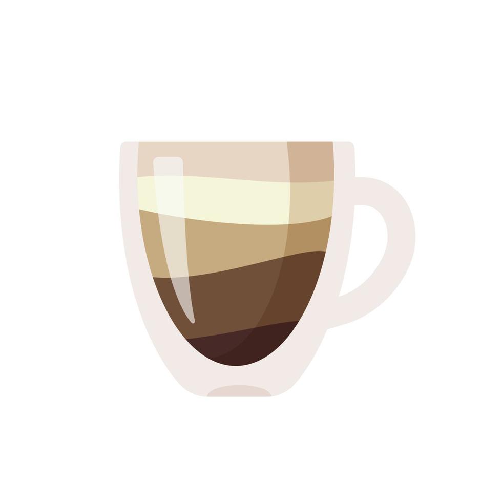 simple coffee cup vector For the hot drink menu in the cafe