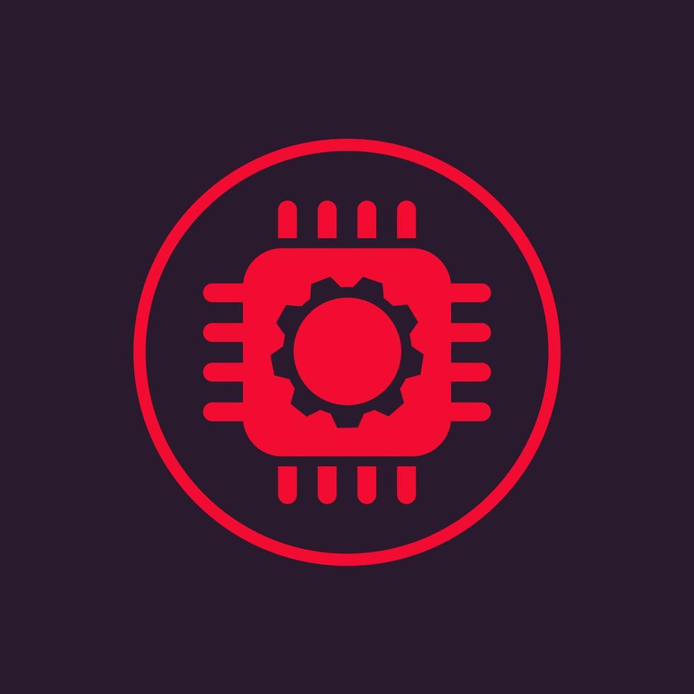 technology, hardware icon vector