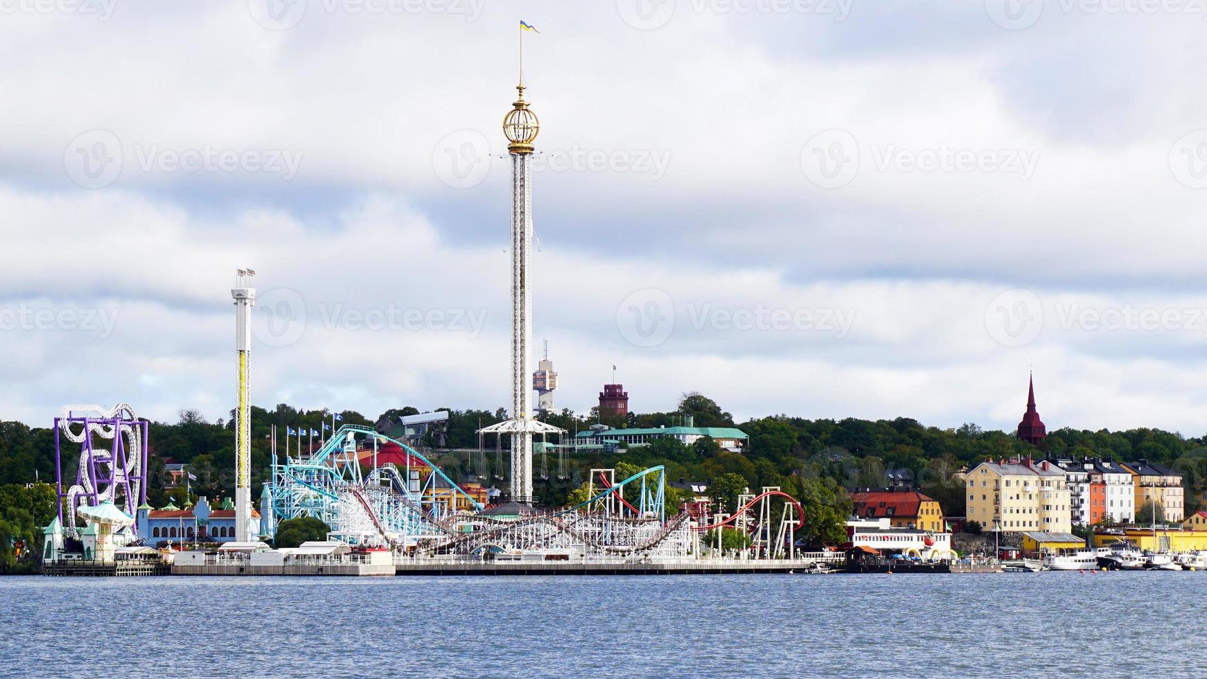 View of Stockholm theme park photo