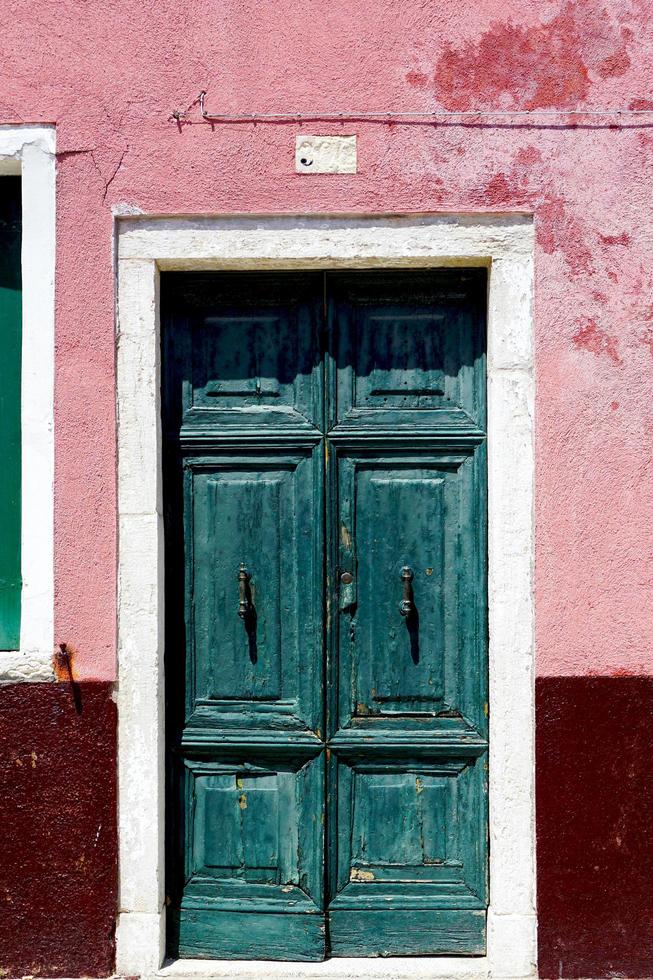 Old Door in Burano photo