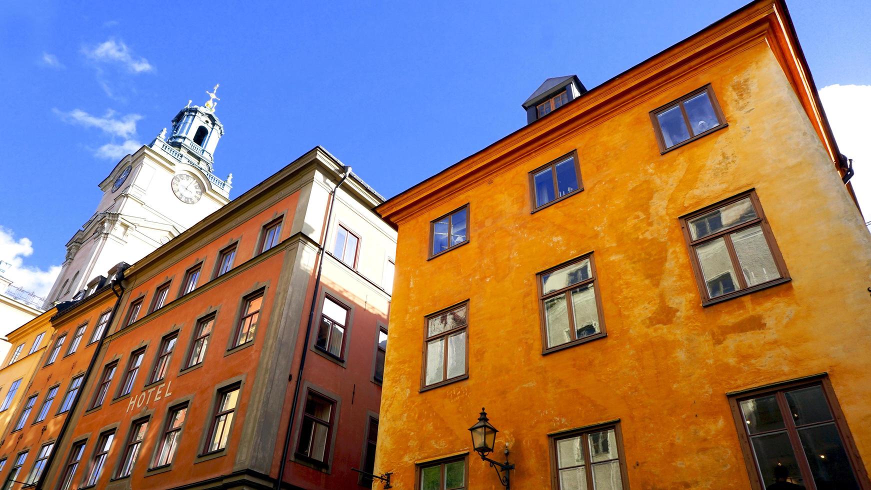 Stockholm old town city, Sweden photo