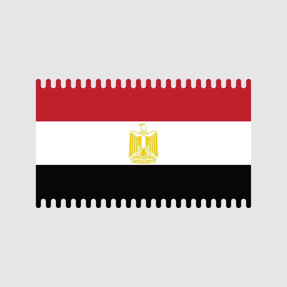 Egypt Flag Vector. National Flag vector