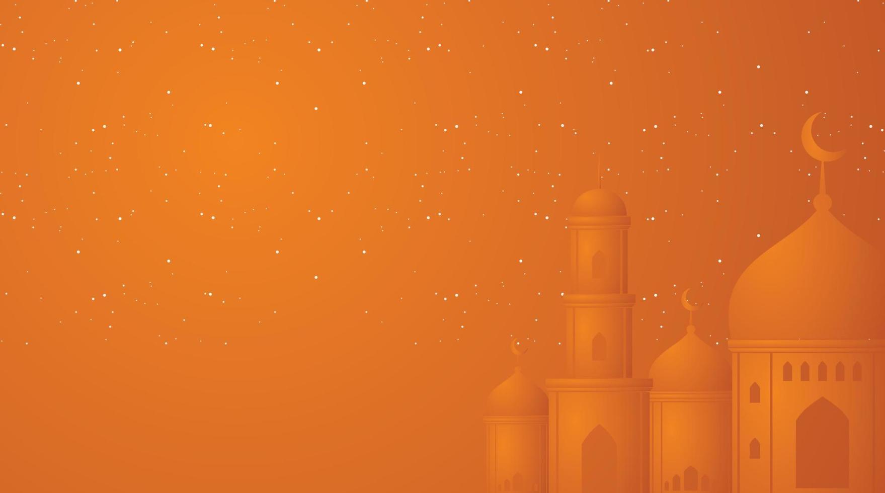 fondo islámico. fondo de eid mubarak. fondo de ramadán kareem. vector