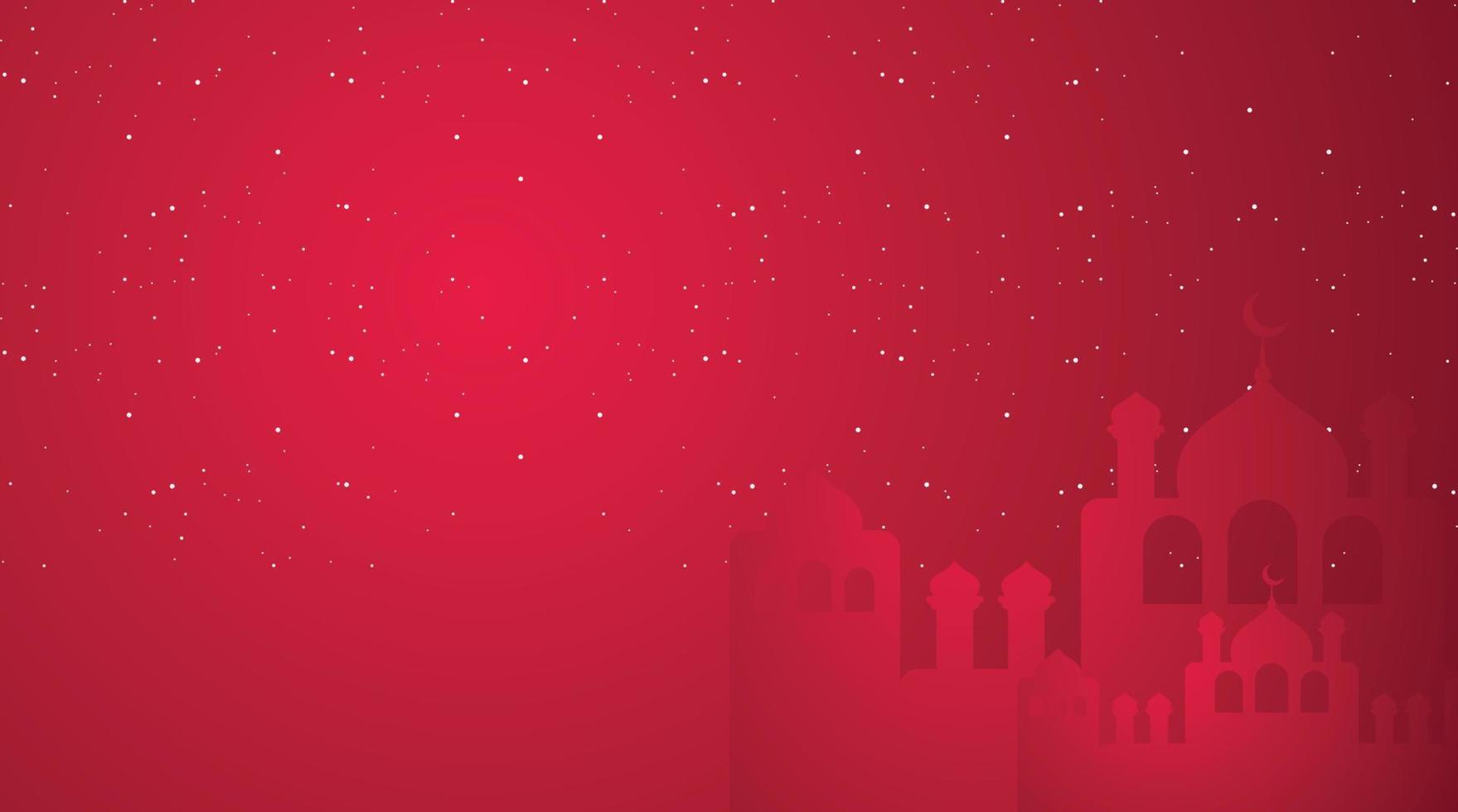 fondo islámico. fondo de eid mubarak. fondo de ramadán kareem. vector