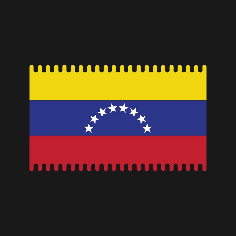 vector de la bandera venezolana. bandera nacional