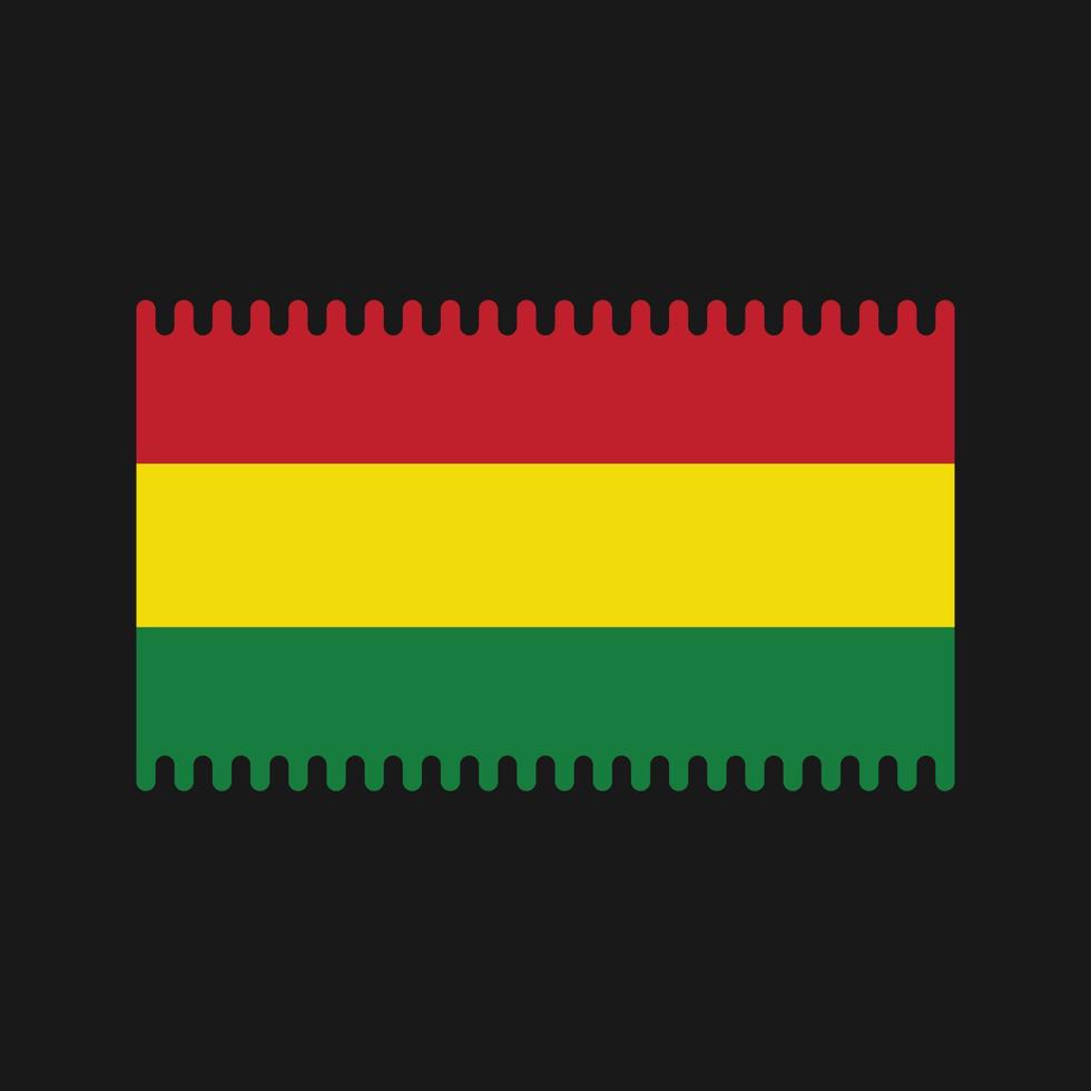 Bolivia Flag Vector. National Flag vector