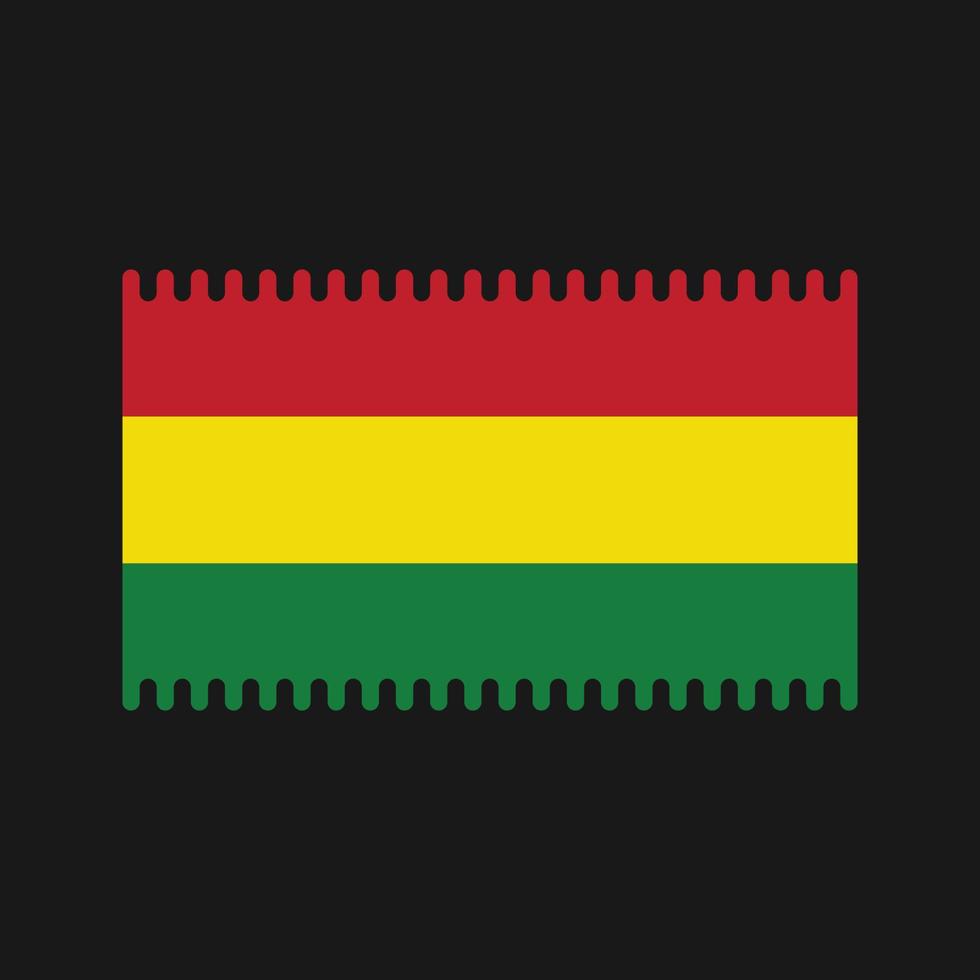 Bolivia Flag Vector. National Flag vector