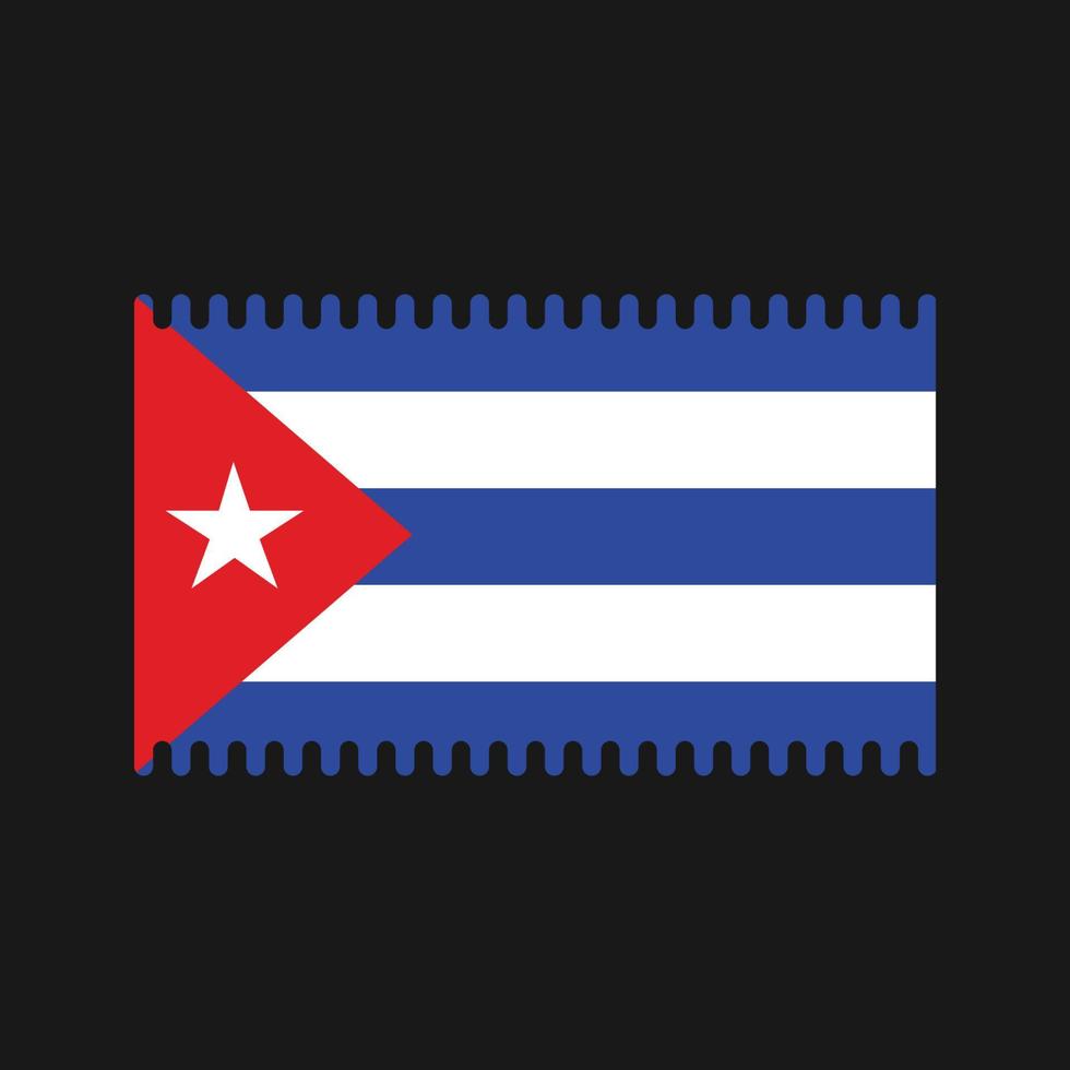 Cuba Flag Vector. National Flag vector