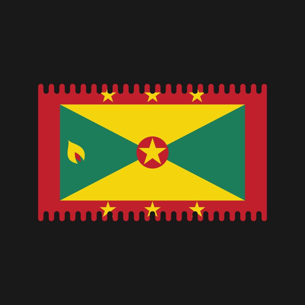 Grenada Flag Vector. National Flag vector