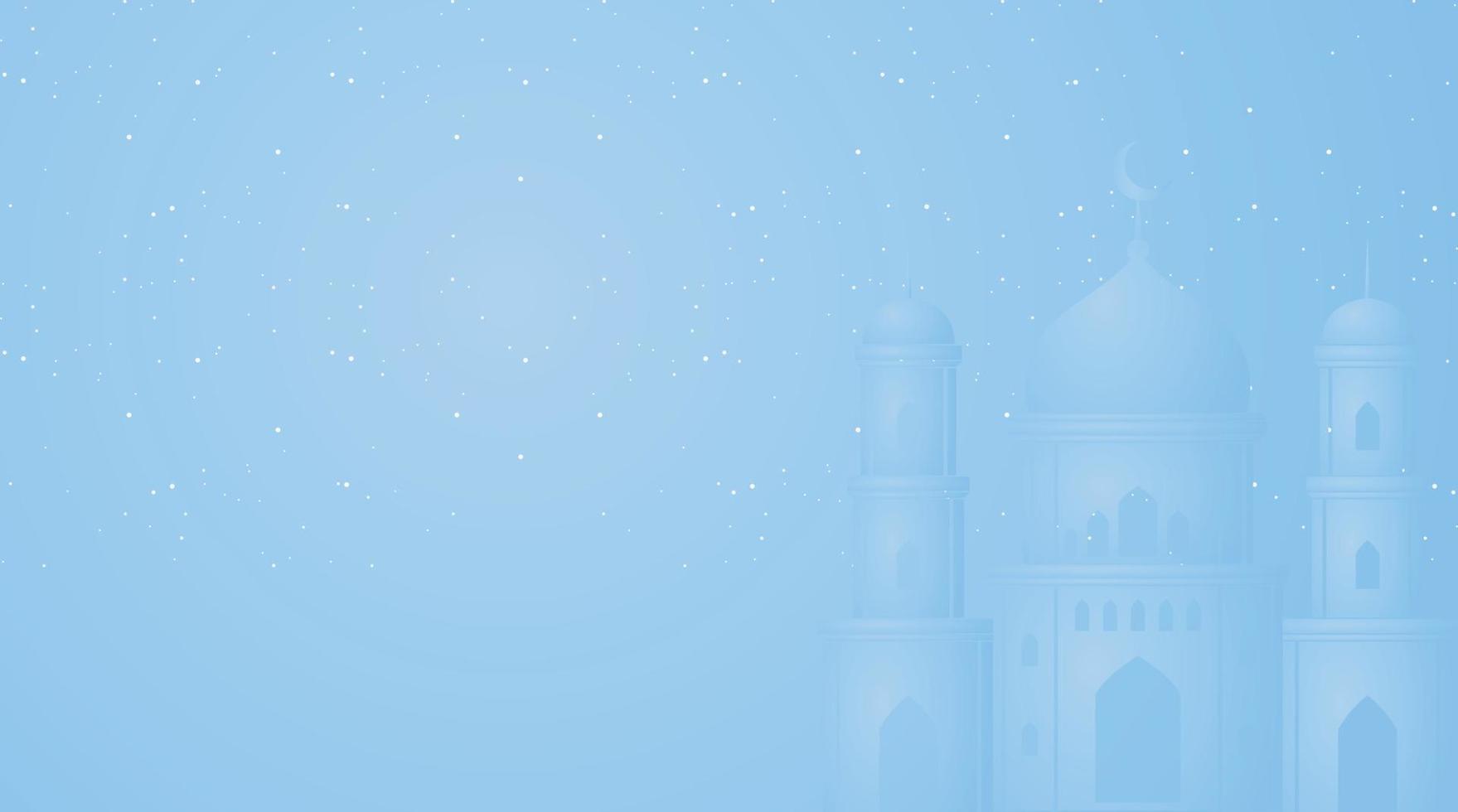 fondo islámico. fondo de eid mubarak. fondo de ramadán kareem. vector