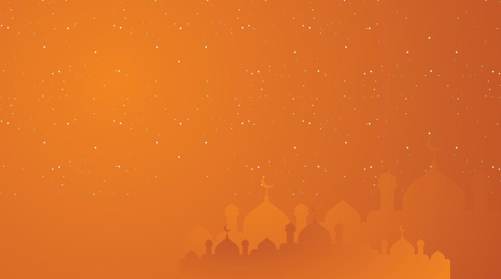 fondo islámico. fondo de eid mubarak. fondo de ramadán kareem. vector