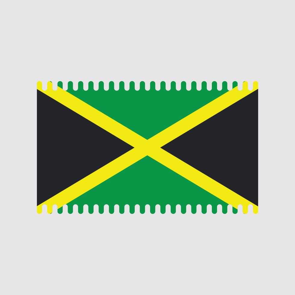 Jamaica Flag Vector. National Flag vector