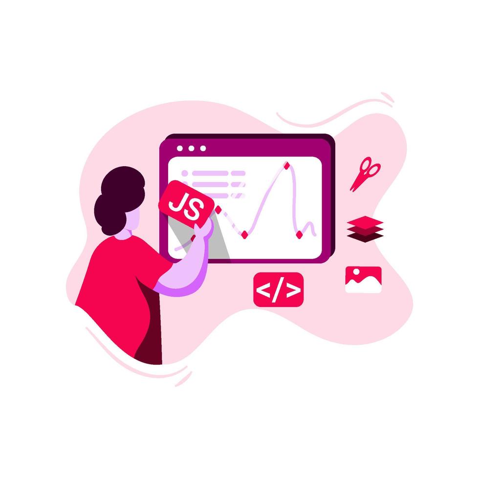 Javascript Keyframes Icon Illustration vector for video editor, concept on man making animation with js code, perfect for ui ux, mobile app, landing page web, brochure, advertising, flayer 9228859 Vector Art at Javascript Keyframes Icon Illustration vector for video editor, concept on man making animation with js code, perfect for ui ux, mobile app, landing page web, brochure, advertising, flayer 9228859 Vector Art at