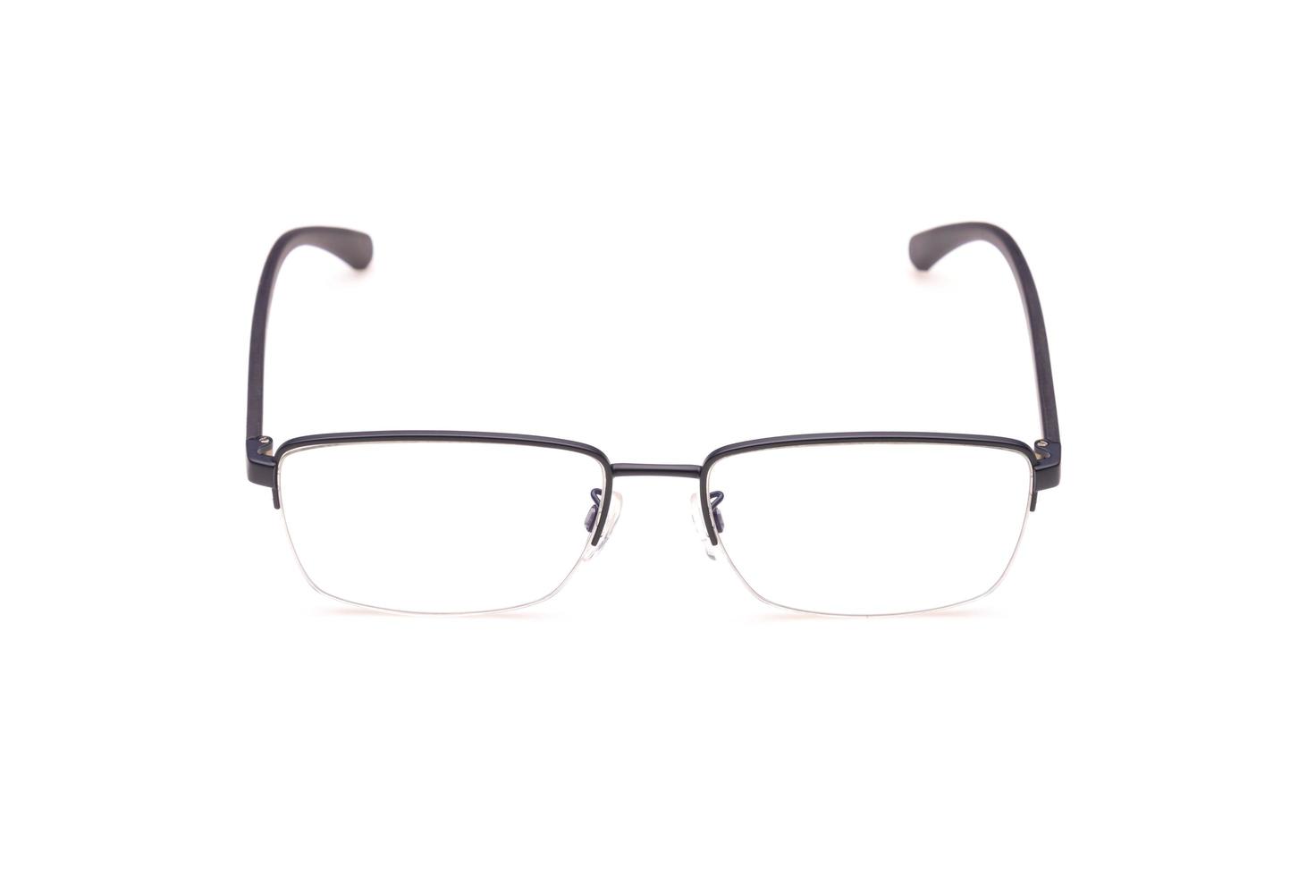 Lentes transparentes con negro sales