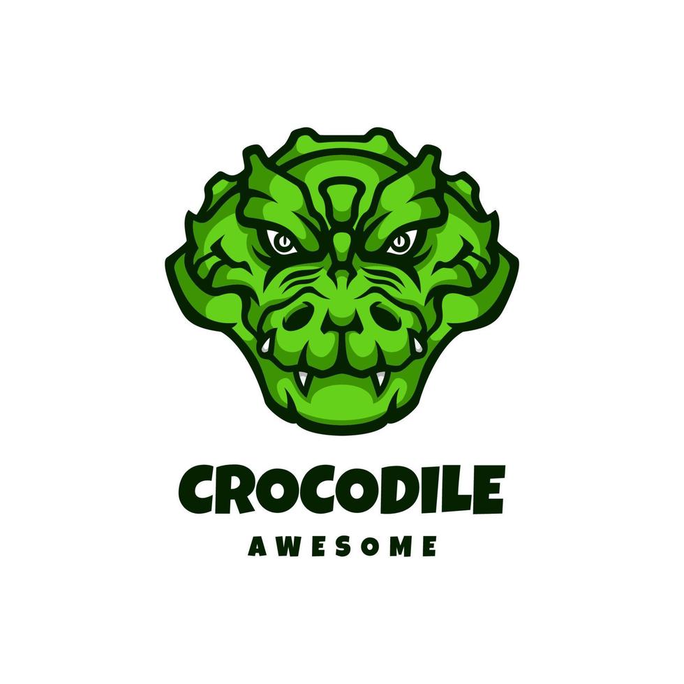 Illustration vector graphic of Crocodile, good for logo design