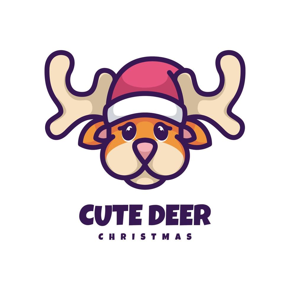 Illustration vector graphic of Cute Deer, good for logo design