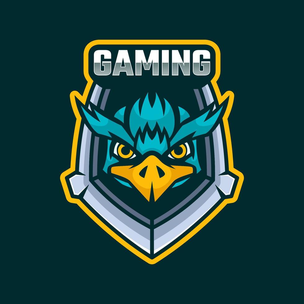 Illustration vector graphic of Bird Gaming, good for logo design