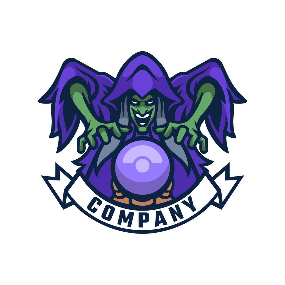 Illustration vector graphic of Goblin Wizard, good for logo design
