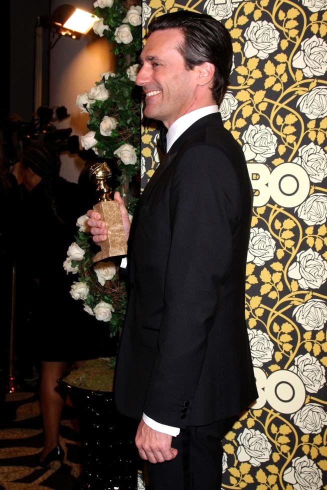 LOS ANGELES, JAN 10 -  Jon Hamm at the HBO Golden Globes After Party 2016 at the Beverly Hilton on January 10, 2016 in Beverly Hills, CA photo