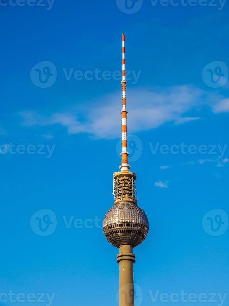 HDR TV Tower in Berlin photo