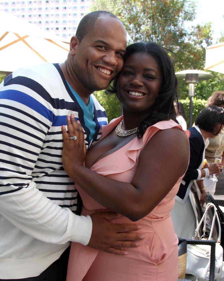 LOS ANGELES, AUG 20 -  Stephen Hightower, Julia Pace Mitchell at the Julia Pace Mitchell Bridal Shower at the W Hotel, Westwood on August 20, 2011 in Westwood, CA photo