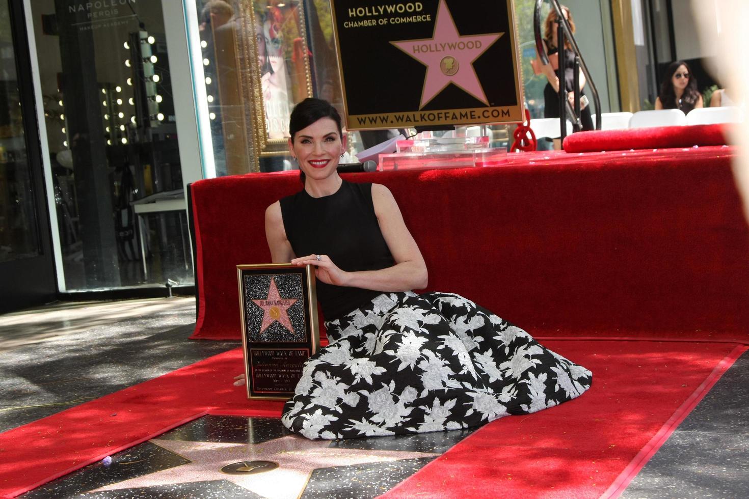 LOS ANGELES, MAY 1 -  Julianna Margulies at the Julianna Margulies Hollywood Walk of Fame Star Ceremony at the Hollywood Boulevard on May 1, 2015 in Los Angeles, CA photo