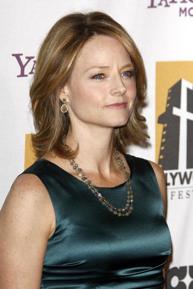 LOS ANGELES, OCT 25 -  Jodie Foster arrives at the 14th Annual Hollywood Awards Gala at Beverly Hilton Hotel on October 25, 2010 in Beverly Hills, CA photo