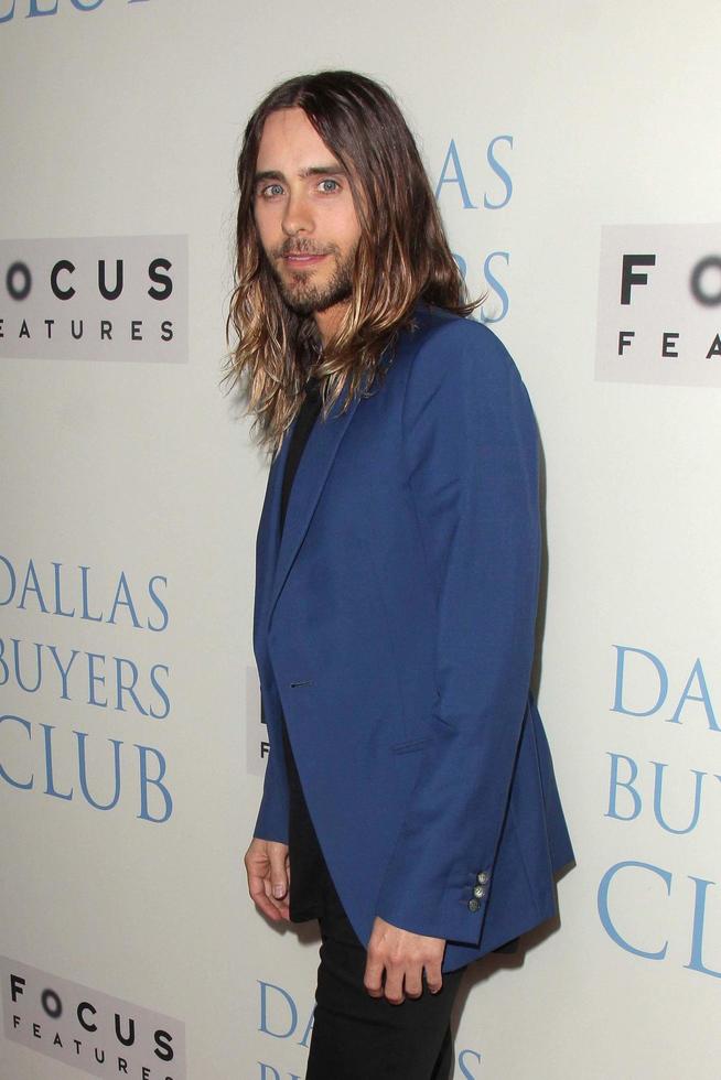 LOS ANGELES, OCT 17 -  Jared Leto at the Dallas Buyers Club, Los Angeles Premiere at Academy of Motion Picture Arts and Sciences on October 17, 2013 in Beverly Hills, CA photo