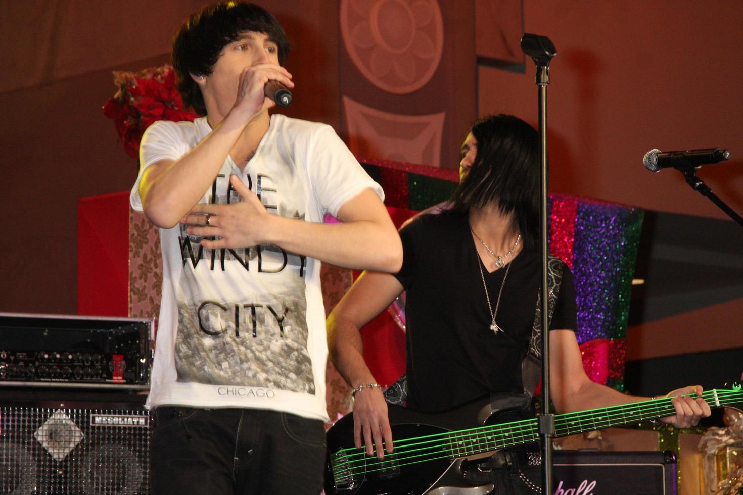 LOS ANGELES, NOV 20 -  Mitchel Musso at the Hollywood and Highland Tree Lighting Concert 2010 at Hollywood and Highland Center Cour on November 20, 2010 in Los Angeles, CA photo