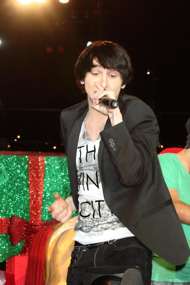 LOS ANGELES, NOV 20 -  Mitchel Musso at the Hollywood and Highland Tree Lighting Concert 2010 at Hollywood and Highland Center Cour on November 20, 2010 in Los Angeles, CA photo