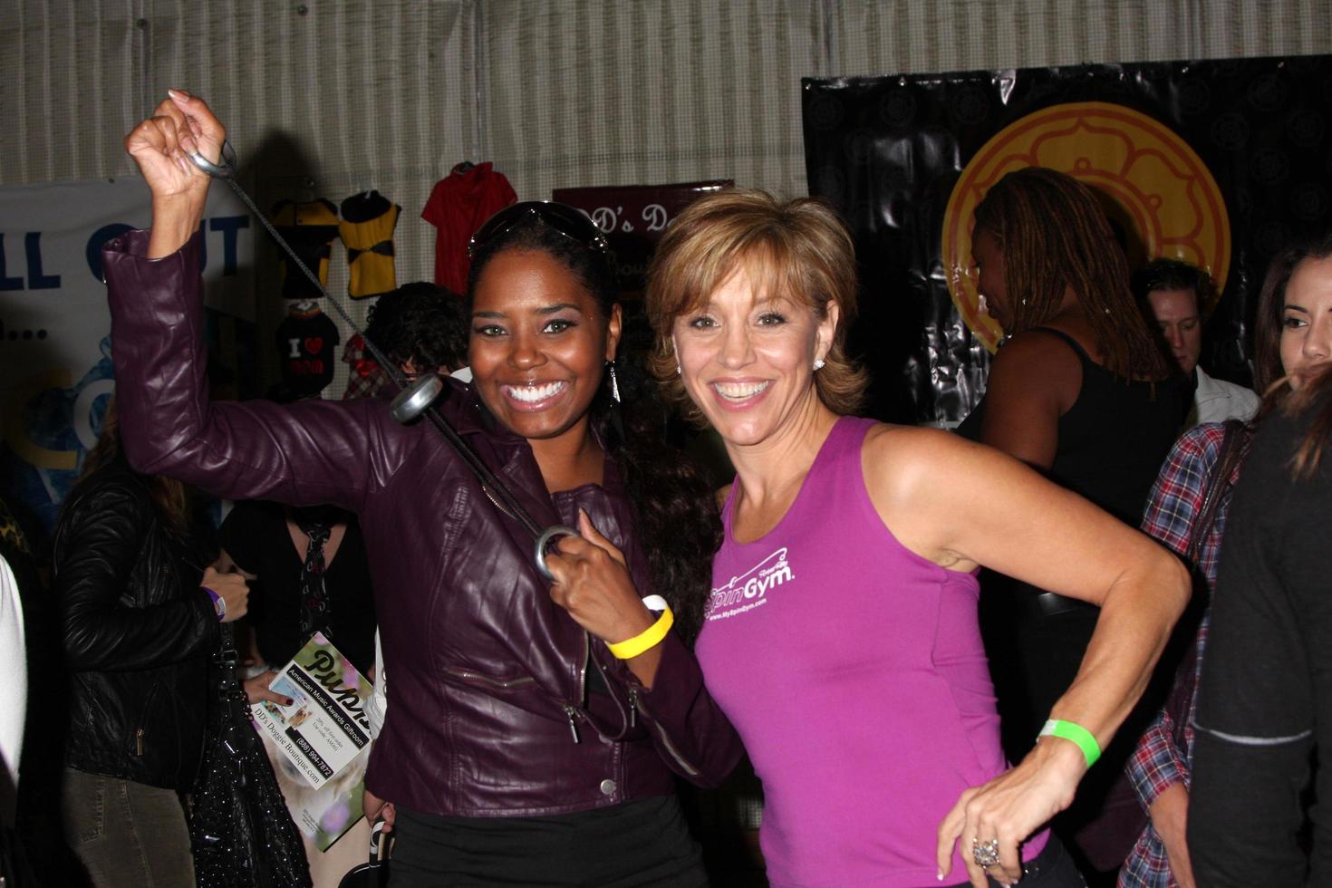 LOS ANGELES, NOV 20 -  Shar Jackson, Forbes Riley at the Connected s Celebrity Gift Suite celebrating the 2010 American Music Awards at Ben Kitay Studios on November 20, 2010 in Los Angeles, CA photo