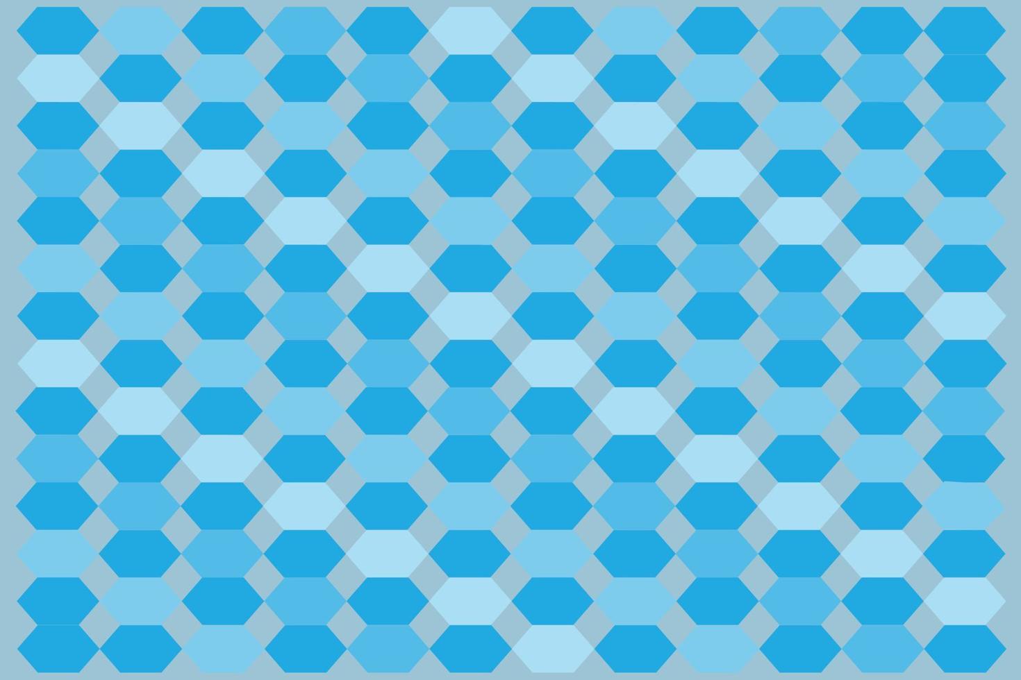 polygon background with beautiful blue gradient vector