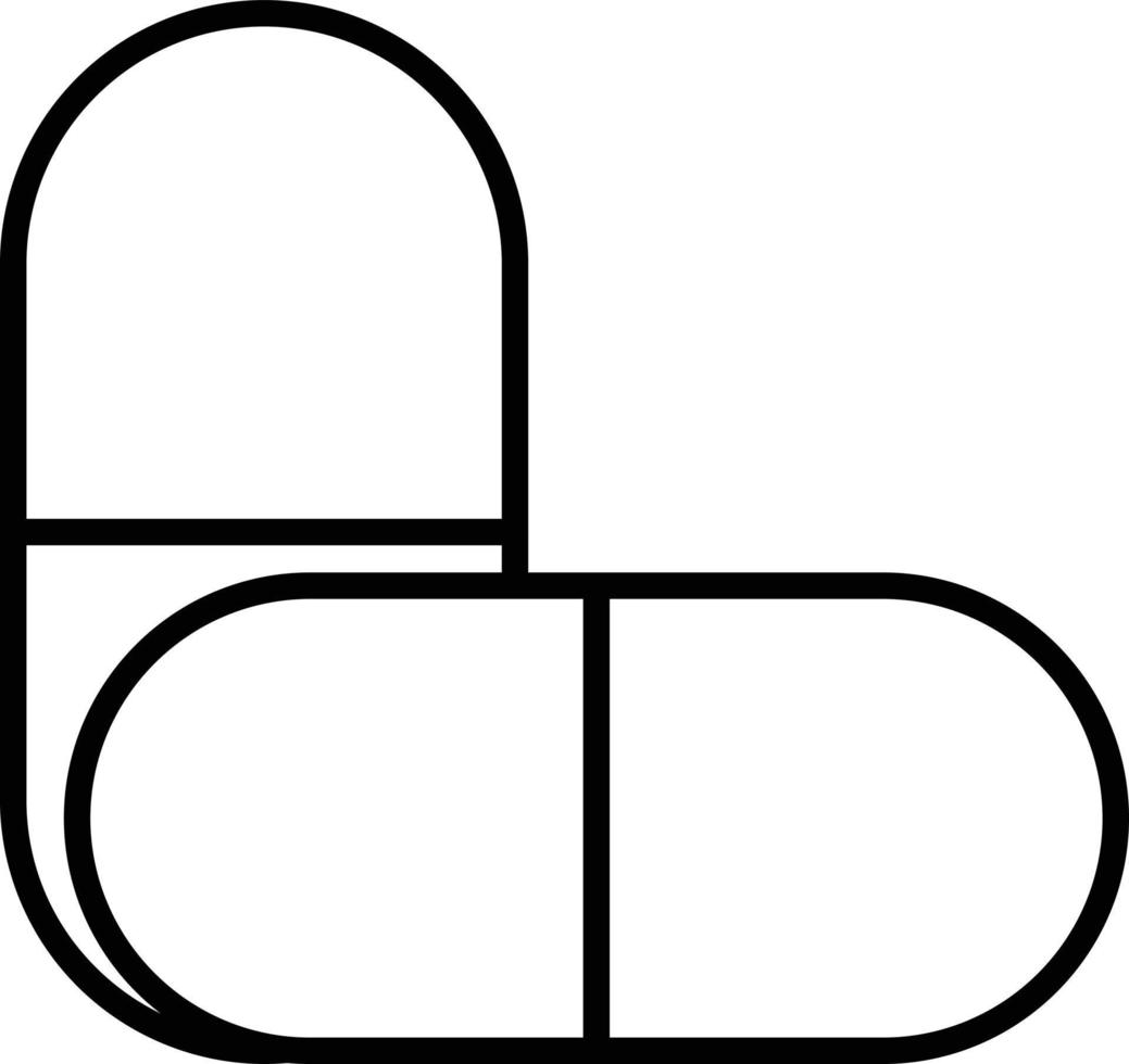 Medicine Outline Icon vector