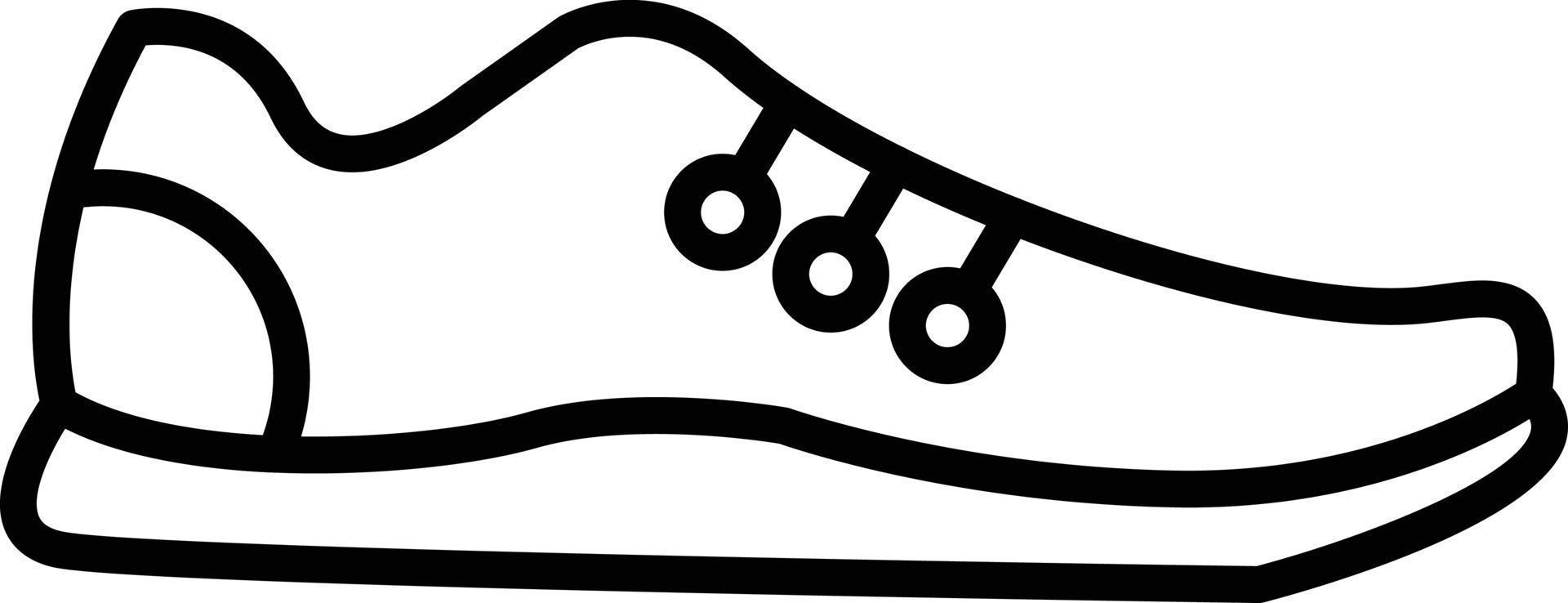 Footwear Outline Icon vector
