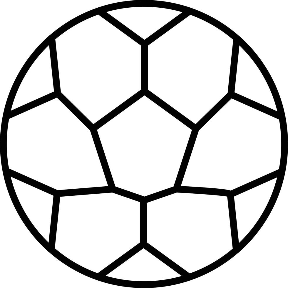 Ball Outline Icon vector