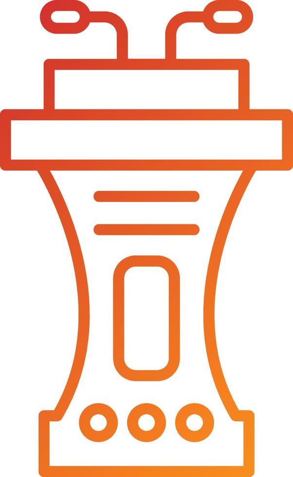 Lectern Icon Style vector