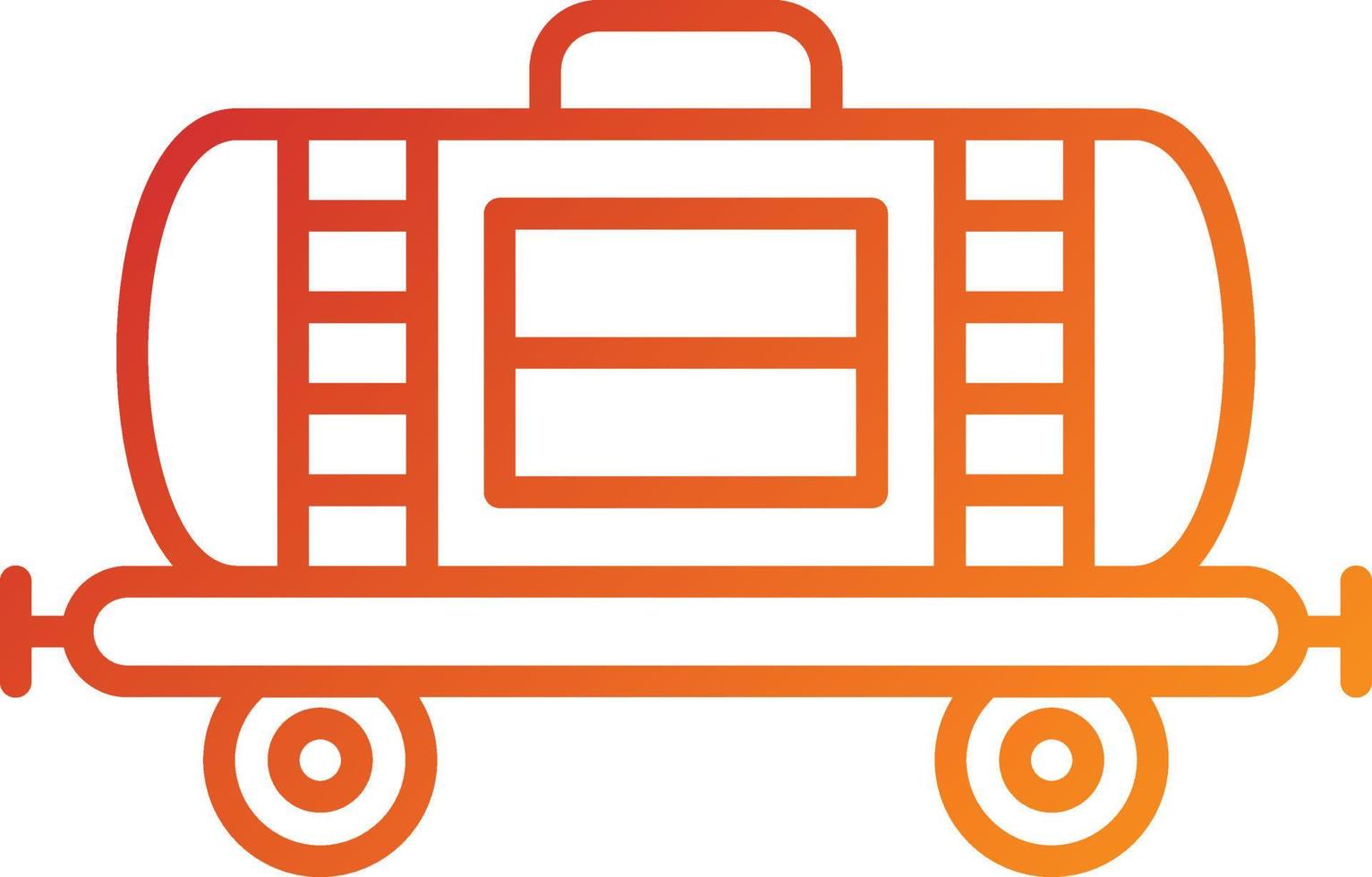 Industry Wagon Icon Style vector