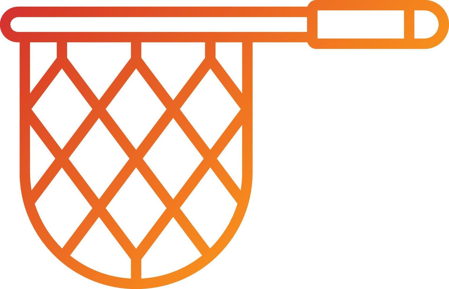 Hand Net Icon Style vector