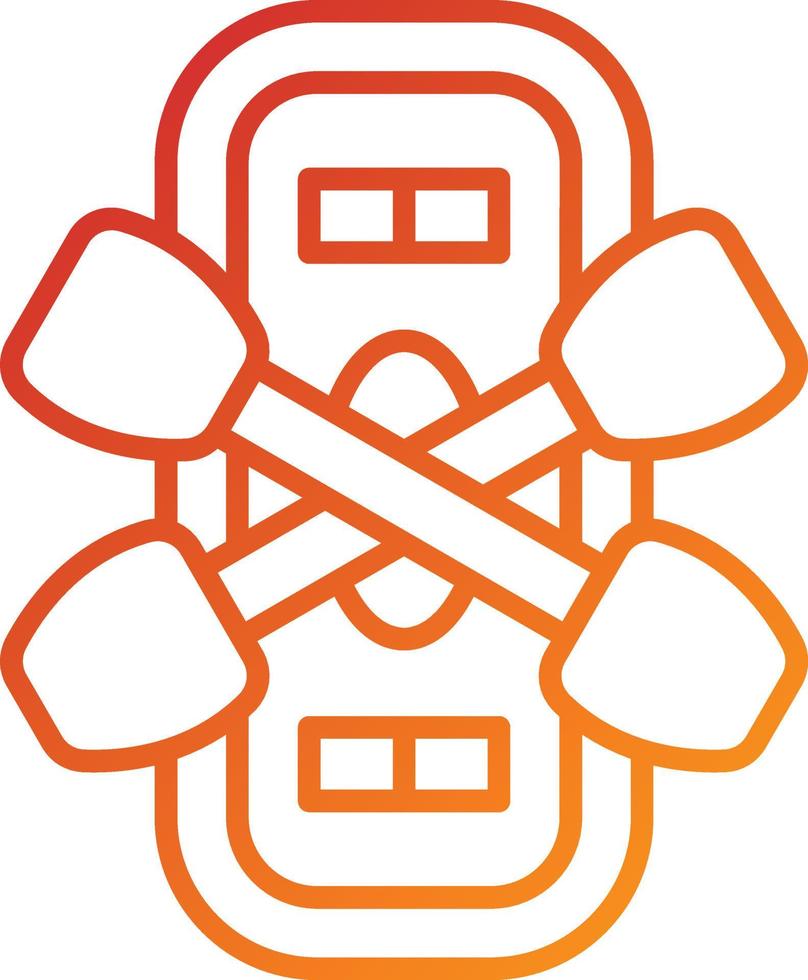 River Rapids Icon Style vector