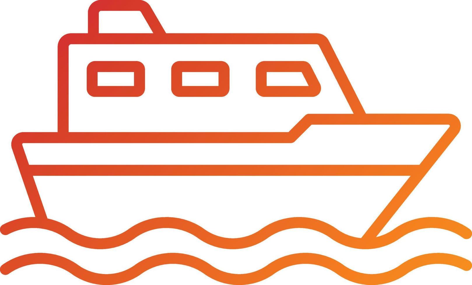 Boat Icon Style vector
