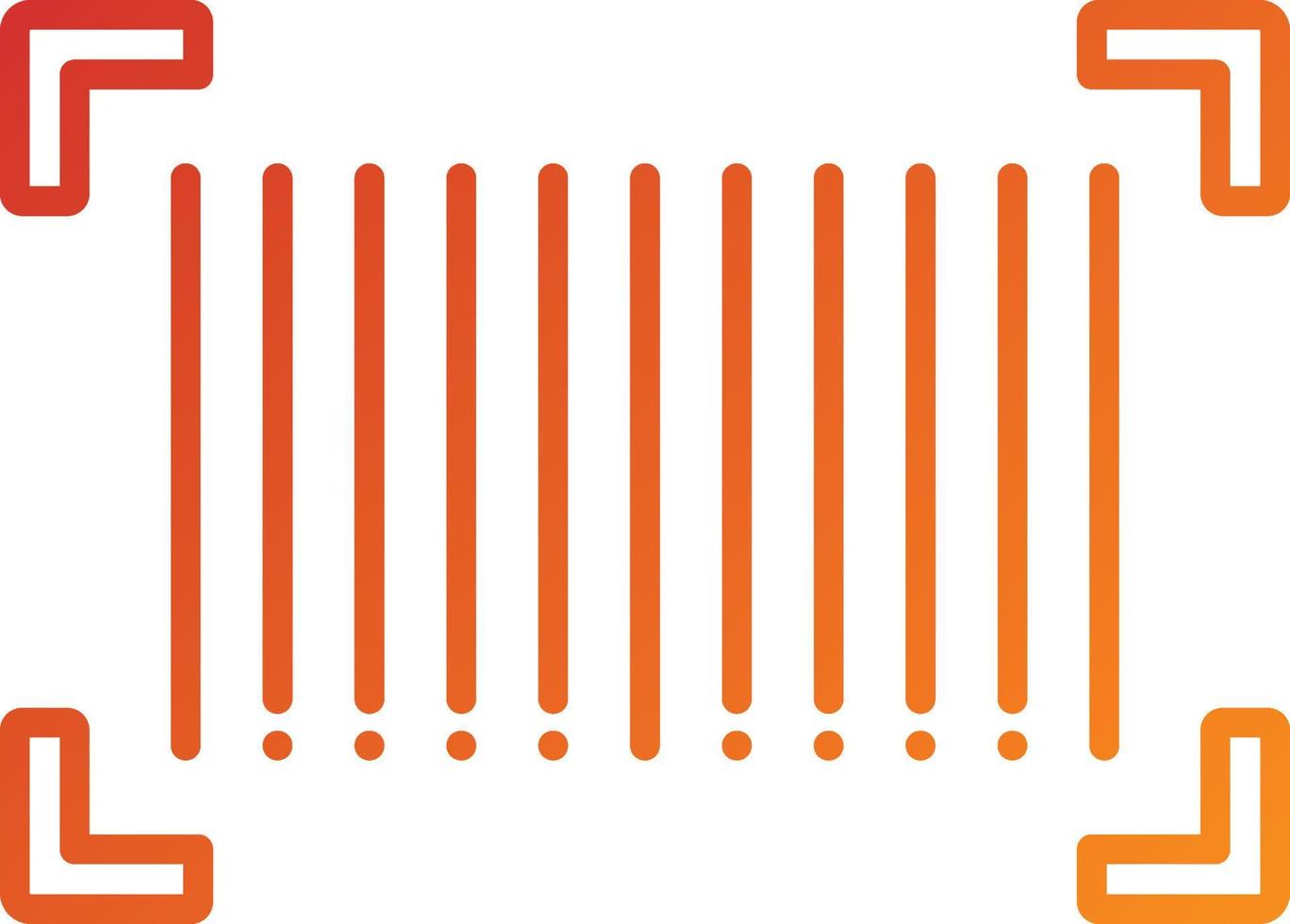 Barcode Icon Style vector