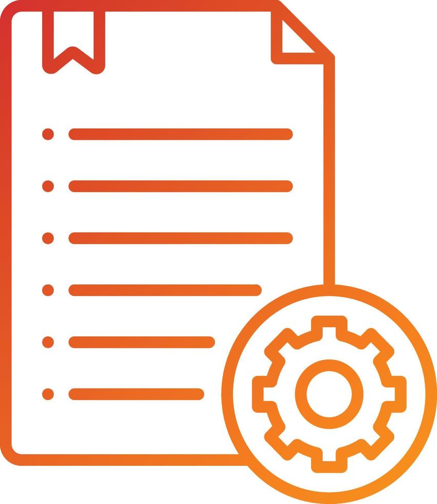 Application Process Icon Style vector