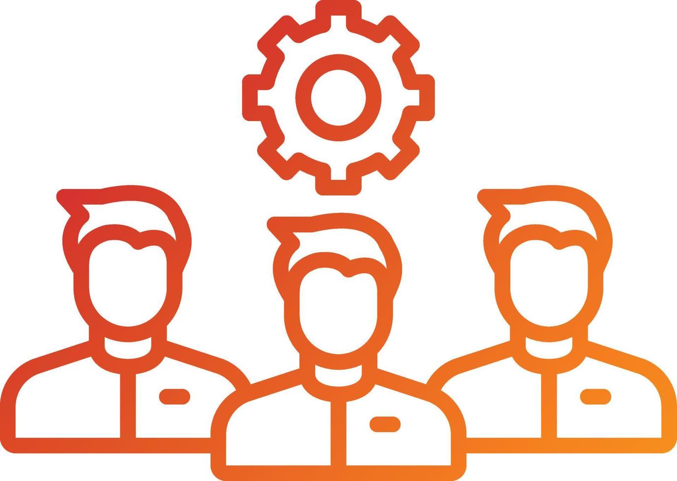Company Culture Icon Style vector