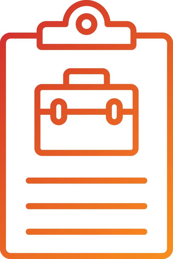Job Icon Style vector