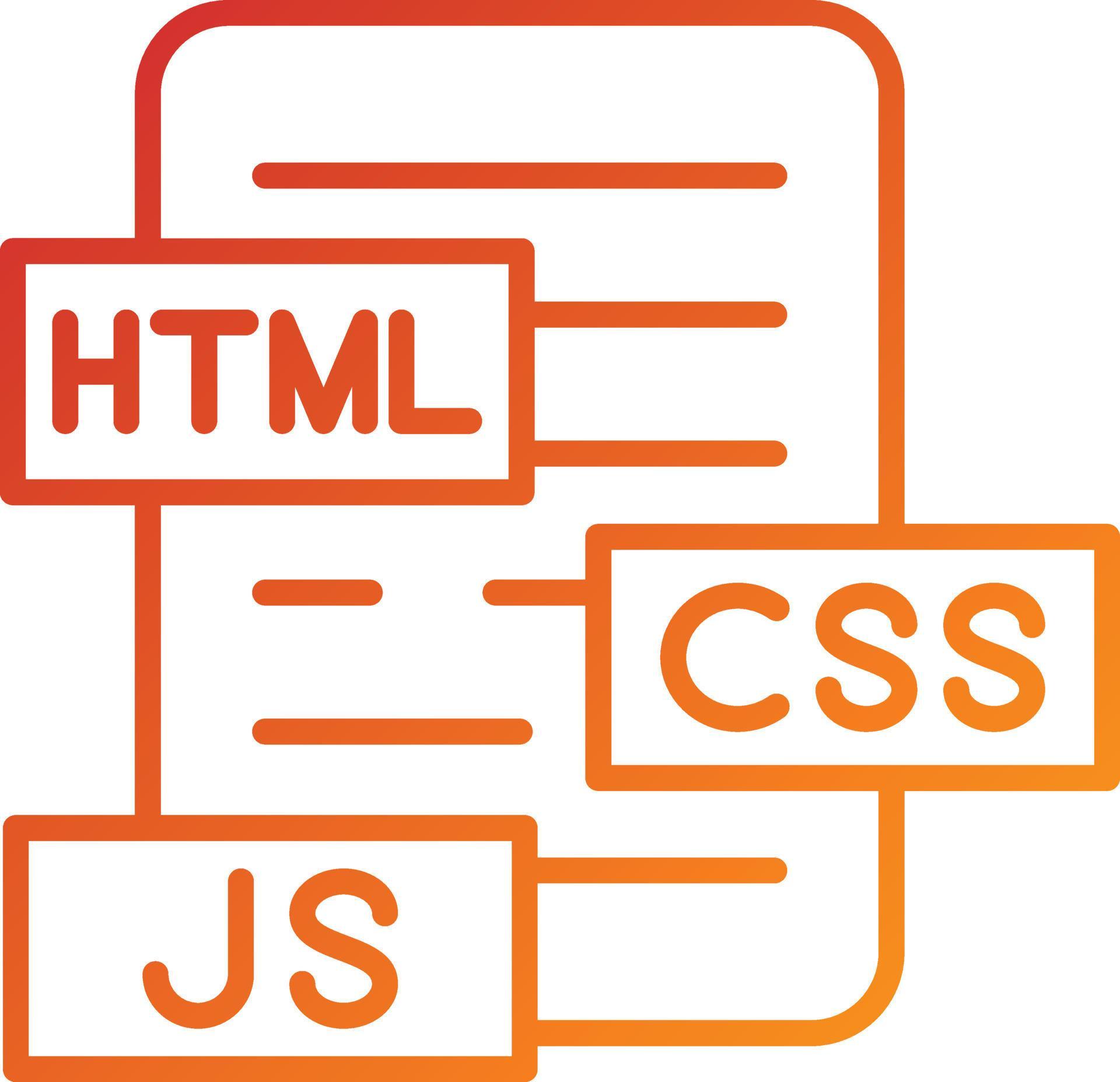 Html Js Css Icon Style 9239954 Vector Art at Vecteezy