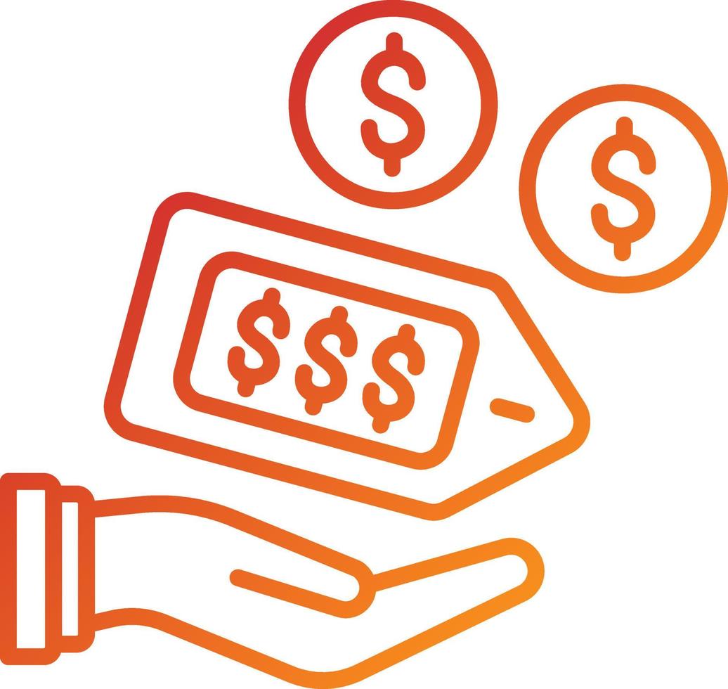 Fair Market Value Icon Style vector