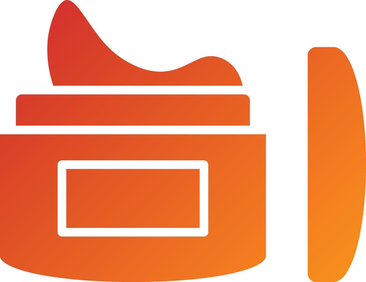 Cream Icon Style vector