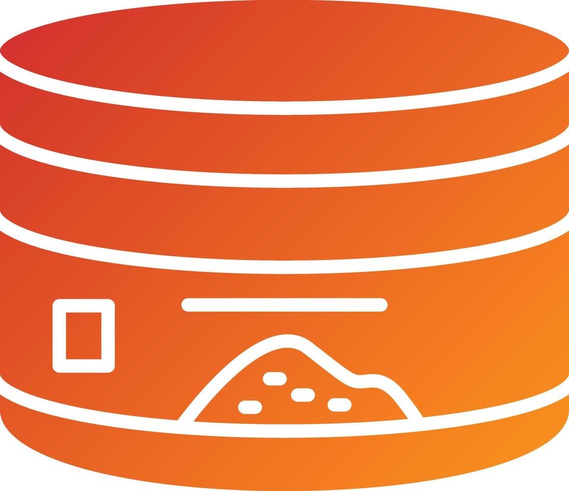 Powder Icon Style vector